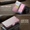 For Samsung Galaxy A34 Wallet Case with Card Slots & Kickstand, 360° Protection Leather Case