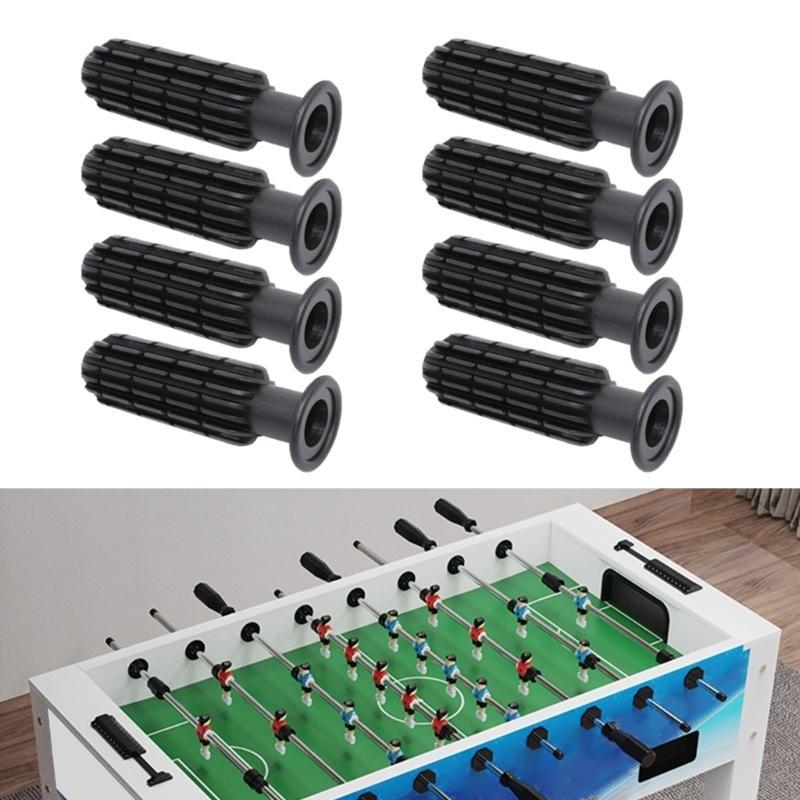 8Pieces Table Football Table Grip Replacement Set Stick End Grip for Desktops Football Table Grip Part Tables Top Part