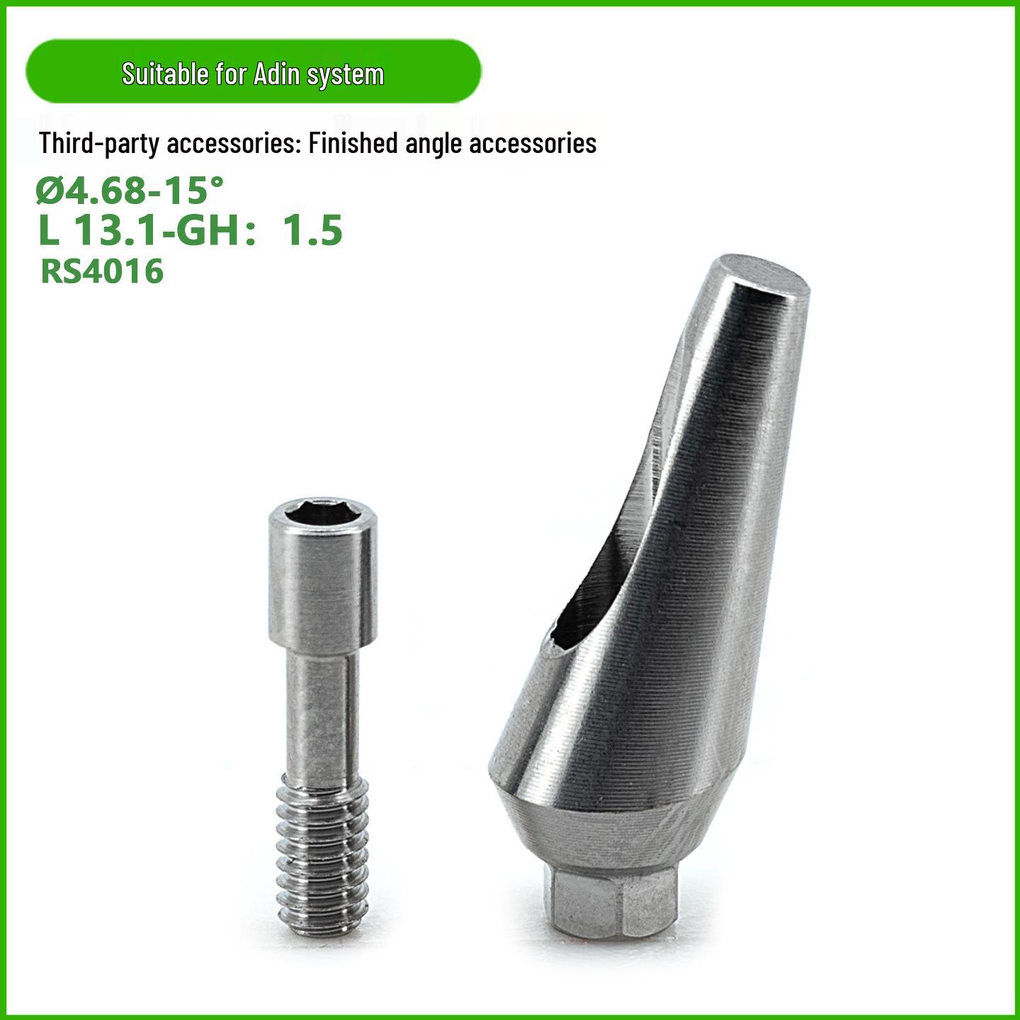 Adin-Compatible Angle Base* Restoration Angle Implant Alternative Post Titanium Base
