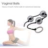 Metal Contraction Balls Butt Plug Female Reduction Couples Vaginal Shrink Yin Ball Sex Toys For