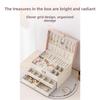 Jewelry Storage Leather Box Multi-layer Large Capacity Drawer Home Jewelry Box Ring Earrings Box Jewelry