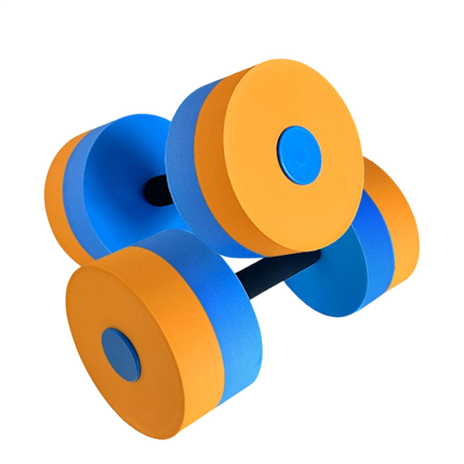 Гантели для аквааэробики Гантели для бассейна Сопротивление Фитнес Ручной Гриф Веса для плавания Плавучая гантель из ЭВА Оборудование для аквааэробики China Mainland