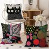 Yayoi Kusama Kunstkissen Anime-Kissen Sofa Bett Kopfkissenbezug Kissenbezug x Cm Mode