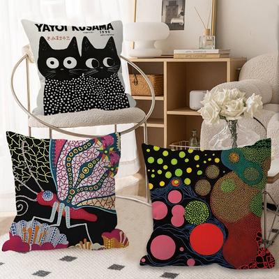 Yayoi Kusama Kunstkissen Anime-Kissen Sofa Bett Kopfkissenbezug Kissenbezug x Cm Mode