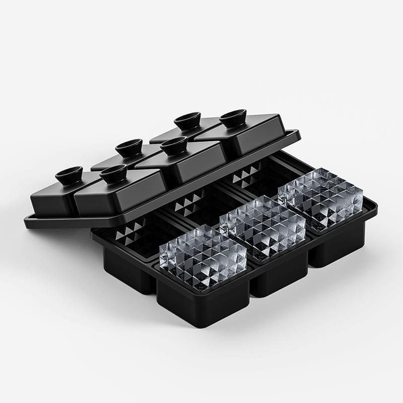 

Силиконовая форма, виски, большой ледяной шар с 6 отверстиями и крышкой, лоток для льда, креативная воронка, коробка для приготовления льда, форма, бар для коммерческого и домашнего использования