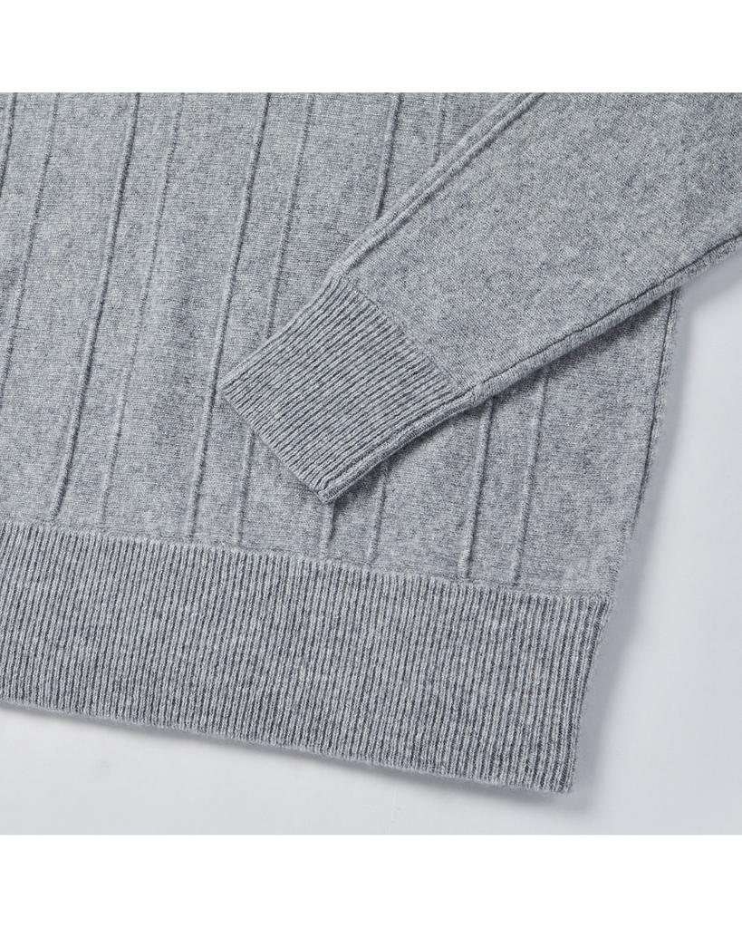 WORTHWHILE MOVEMENT Reverse Sweat Crewneck Sweater (Cool Grey)