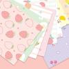 Double-Sided Colored Origami Paper for Fruit Square and Crane Folding