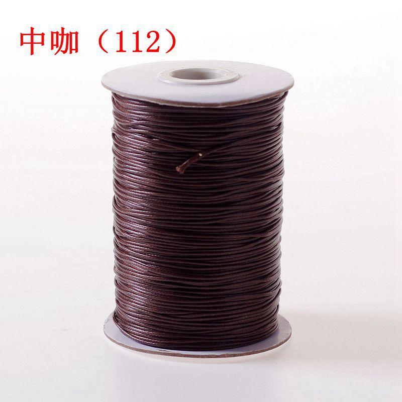 Necklace Bracelet Material, Jewelry Accessories, Multi-Colored Wax Rope, 200 Yards In A Roll Of Wax Thread, Woven Wire Diy Rope