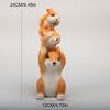 Resin Simulation Squirrel Pendant, Hanging Ornament for Garden, Flower Pot & Balcony