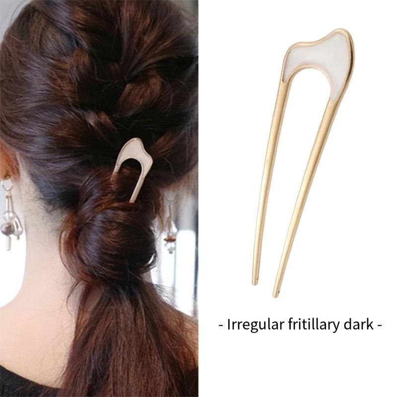 Forcine a U in Stile Francese Fermagli Vintage per Acconciature a Chignon Accessori per Capelli per Donne