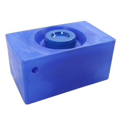 Réservoir d'eau RV 9 gallons 19,88x11,81x9,84in Bleu LLDPE Réservoir de stockage d'eau douce pour Remorque Véhicules de Camping Bateau Yacht