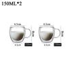 2-6pcs Double-layer Wall Transparent Cup Coffee Milk Drink Mug High Borosilicate Glass Drinkware Heat Resistant Household Office