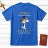 Jesus Is The Key To Heaven TShirt Mens and Womens Short Sleeve Cotton Tees Shirt Men Clothing Summer Blouse Oversize Tops