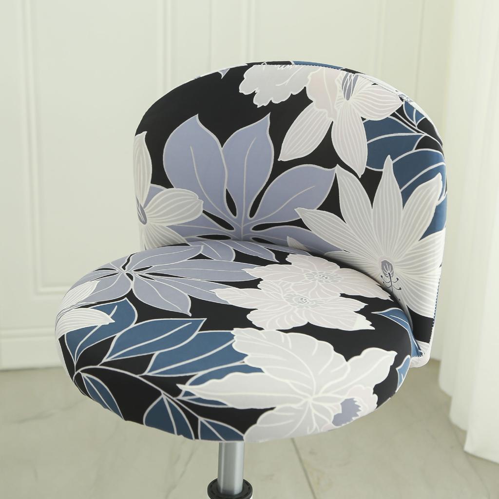 Universal Arc-shaped Chair Cover Cushion Backrest Computer Office Negotiation Meeting Seat Cover Milk Tea Shop Chair Stool