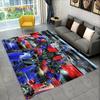 Cartoon T-Transformers Autobots 3D Carpet Rug for Bedroom Living Room Home Sofa Decoration,Children Game Large Decor Floor Mat