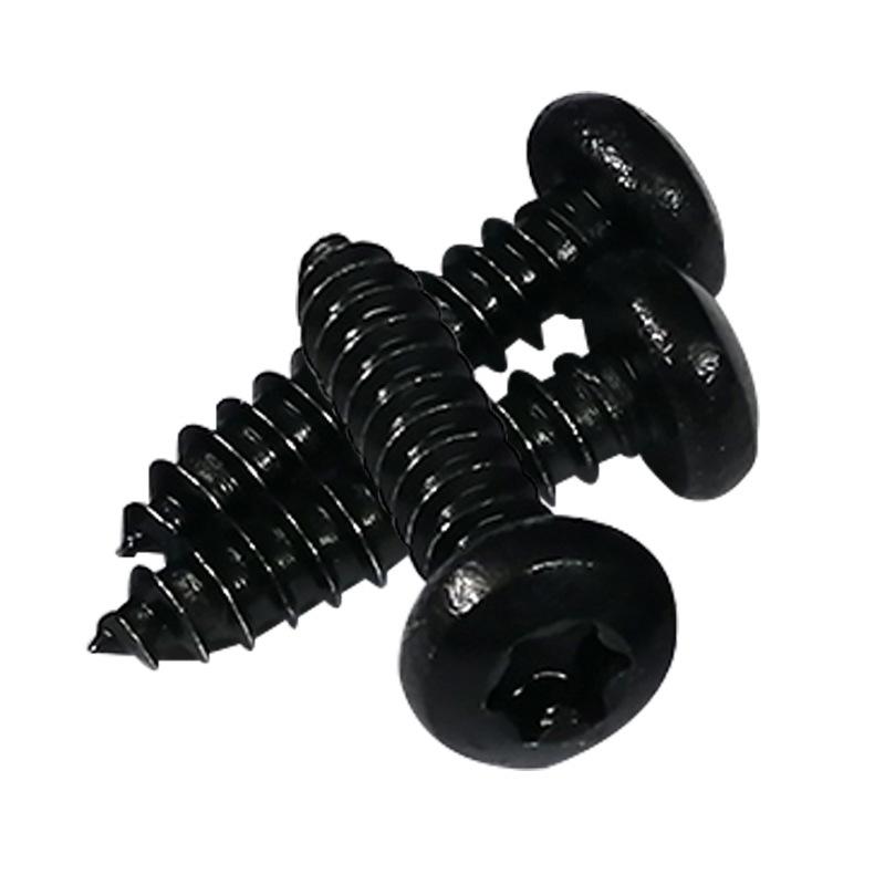 Black Round Head Internal Hexagon Socket Self-Tapping Screws M2/M2.6/M3.