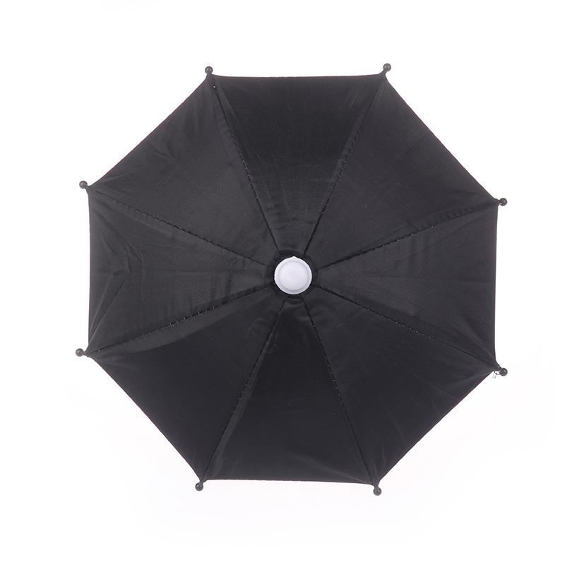 Auto přenosný držák mobilního telefonu Auto Mini slunečník Deštník Motocykl Dekorace Deštník Stojan na telefon Držák Deštník