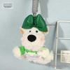 Adorable West Highland Terrier Plush Pendant with Bow Tie - Perfect Dog Lover's Gift