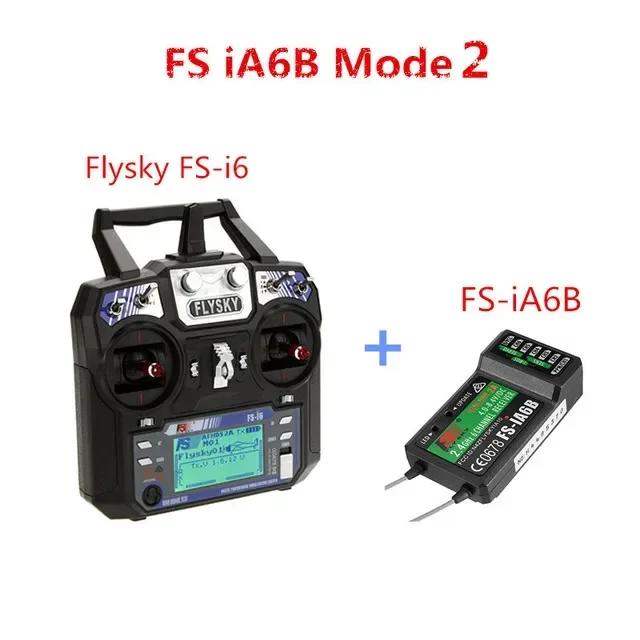 FLYSKY FS I6 2.4G 6CH AFHDS 2A Rdio Transmitter IA6B X6B A8S Receiver for RC Airplane Helicopter FPV Racing Drone