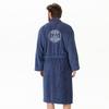 Peignoir adulte 100% coton - psg parisian - bleu - taille m