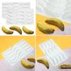 12-Kavitäten Mini Polygonale Banane Silikonform DIY Mousse Kuchenform Backwerkzeug zur Herstellung von Schokolade Fondant Dessert