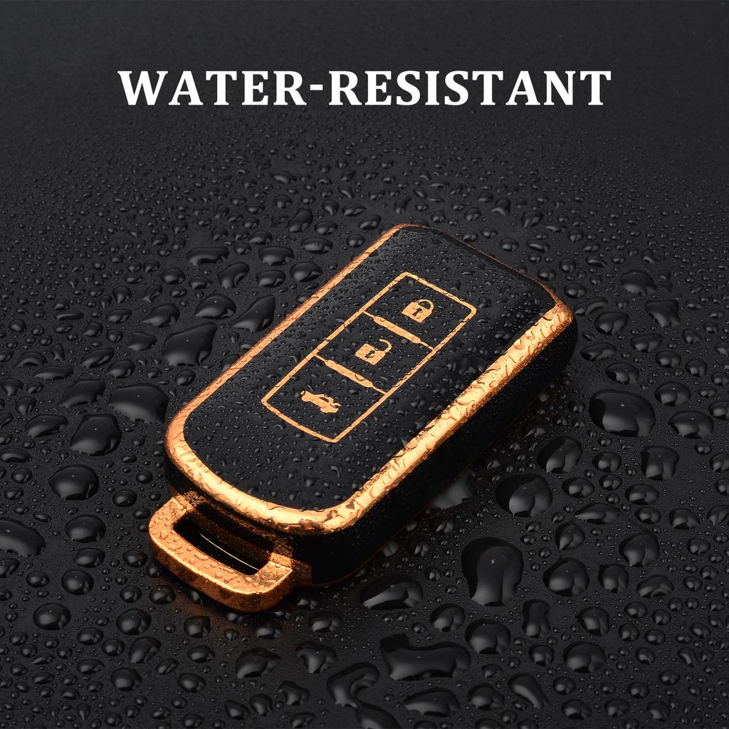 Tpu Car Key Case Cover Shell Fob For Mitsubishi Outlander Lancer Eclipse Mirage Keyless Entry Smart Key Case Waterproof