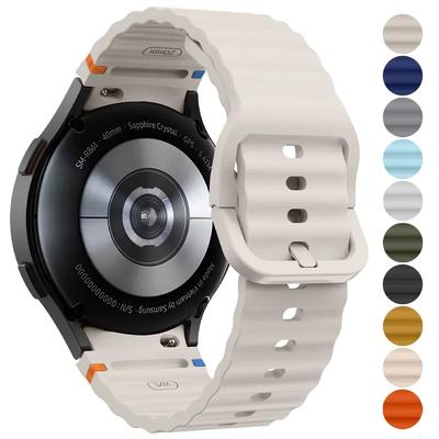 Silikónový remienok pre Samsung Galaxy Watch 7 FE 6 4 Classic 5 pro 44mm 40mm 43mm 47mm 45mm Náramok Remienok Galaxy Watch6 7