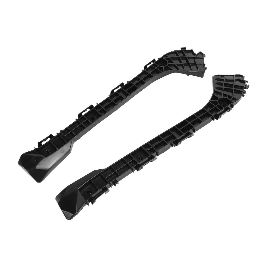 1 Pair Rear Bumper Bracket 5257647020 Shockproof Black Left and Right Bracket Set Replacement For Prius 2010 to 2015