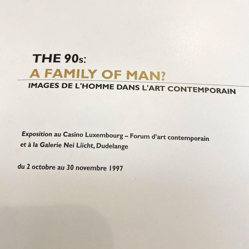 [USED] The 90s A family of Man (English book) 2-book set