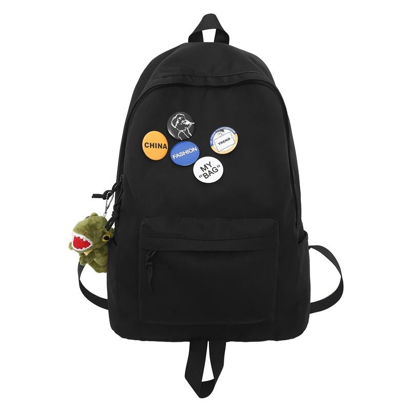 

Backpack for Men and Women Simple Large Capacity Travel Backpack Casual Japanese Junior High School Students High School Students Versatile School Bag