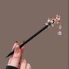 Antique Wooden Hairpin Women's Elegant Hair Stick New Chinese Simple Cheongsam Hairpin Headwear Jewelry Hair Accessories