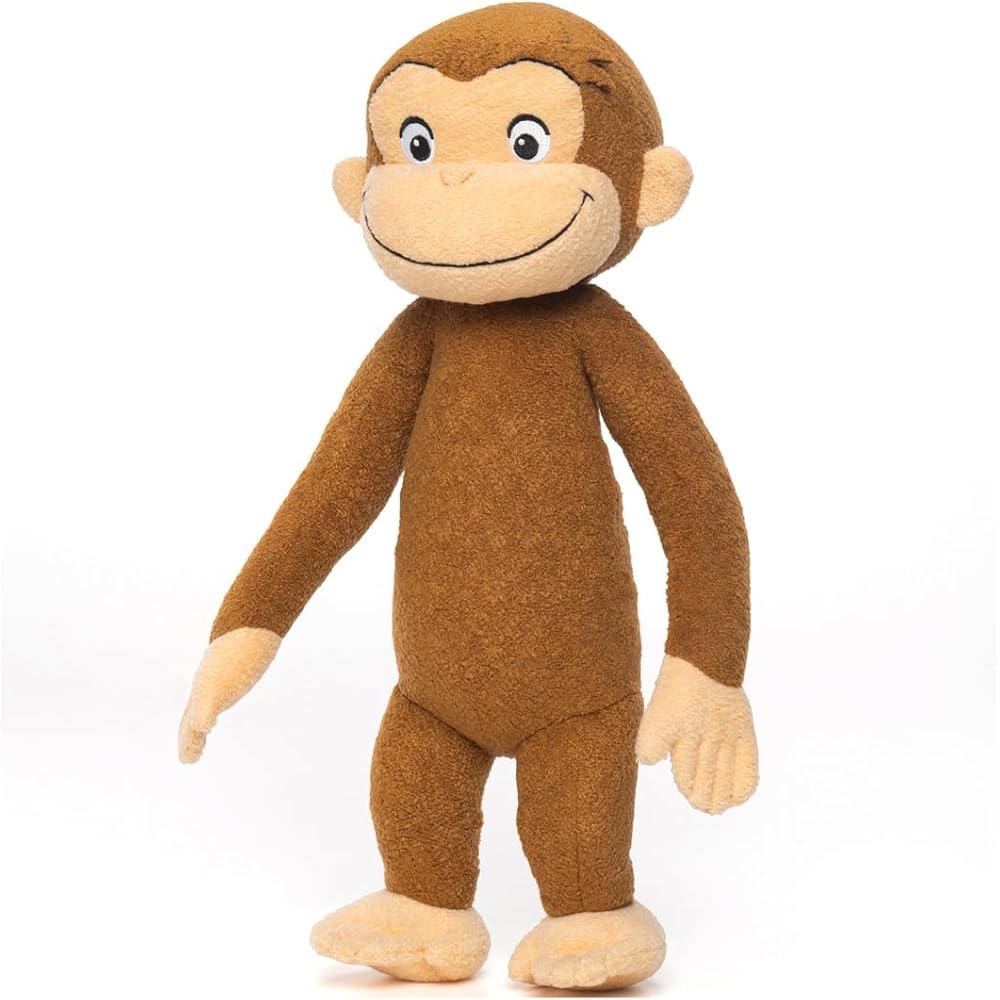 Takaratomy A.R.T.S George the Monkey Plush Toy 35cm Height Soft Stuffed Animal