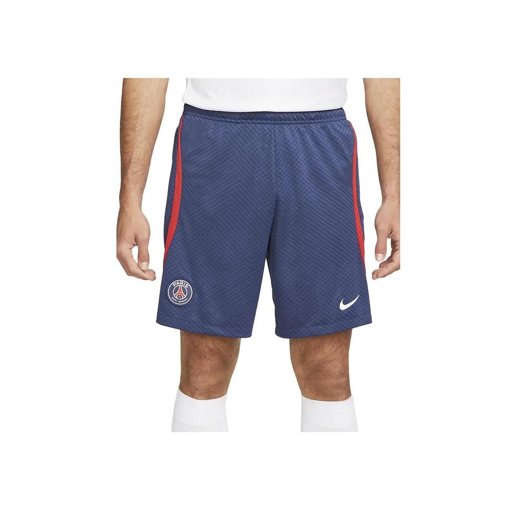 Nike Logo Print Elastic Straight Shorts Men Bottoms Navy-Blue DJ8596-410