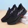 Schuhe Damen neue weichsohlige lässige Sportschuhe Damen atmungsaktive Einzelschuhe Fliegenstrick-Mesh-Schuhe Laufschuhe Damen