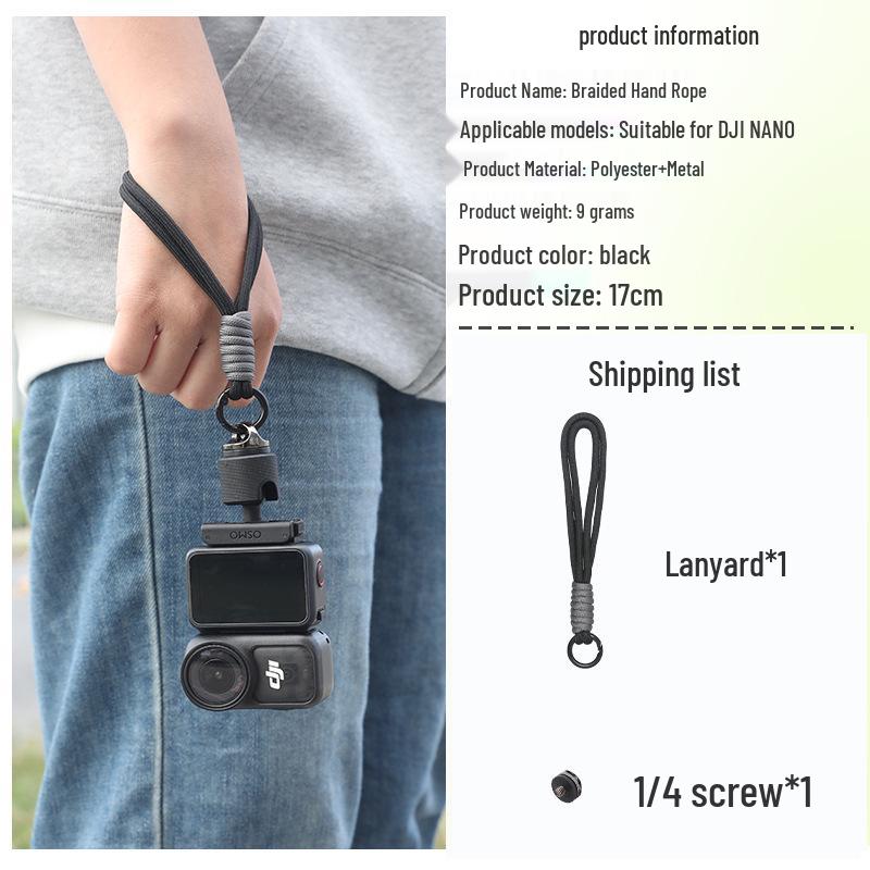 DJI Osmo Nano Camera Quick Release Anti-Lost Wrist Strap Lanyard