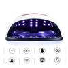SUN T5 MAX 220W Nail Dryer Machine Drying All Gel Nail Polish Uv Led Nail Lamp Dryer With Sensor LCD Display