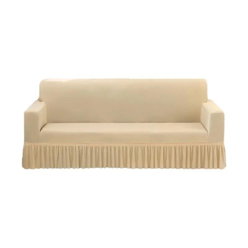 Seasons Elastic Fustă Cotieră Dublă Husă de Sofa 1/2/3/4 Huse de Sofa Huse de Sofa pentru Living Canapea Fundas De Sofa