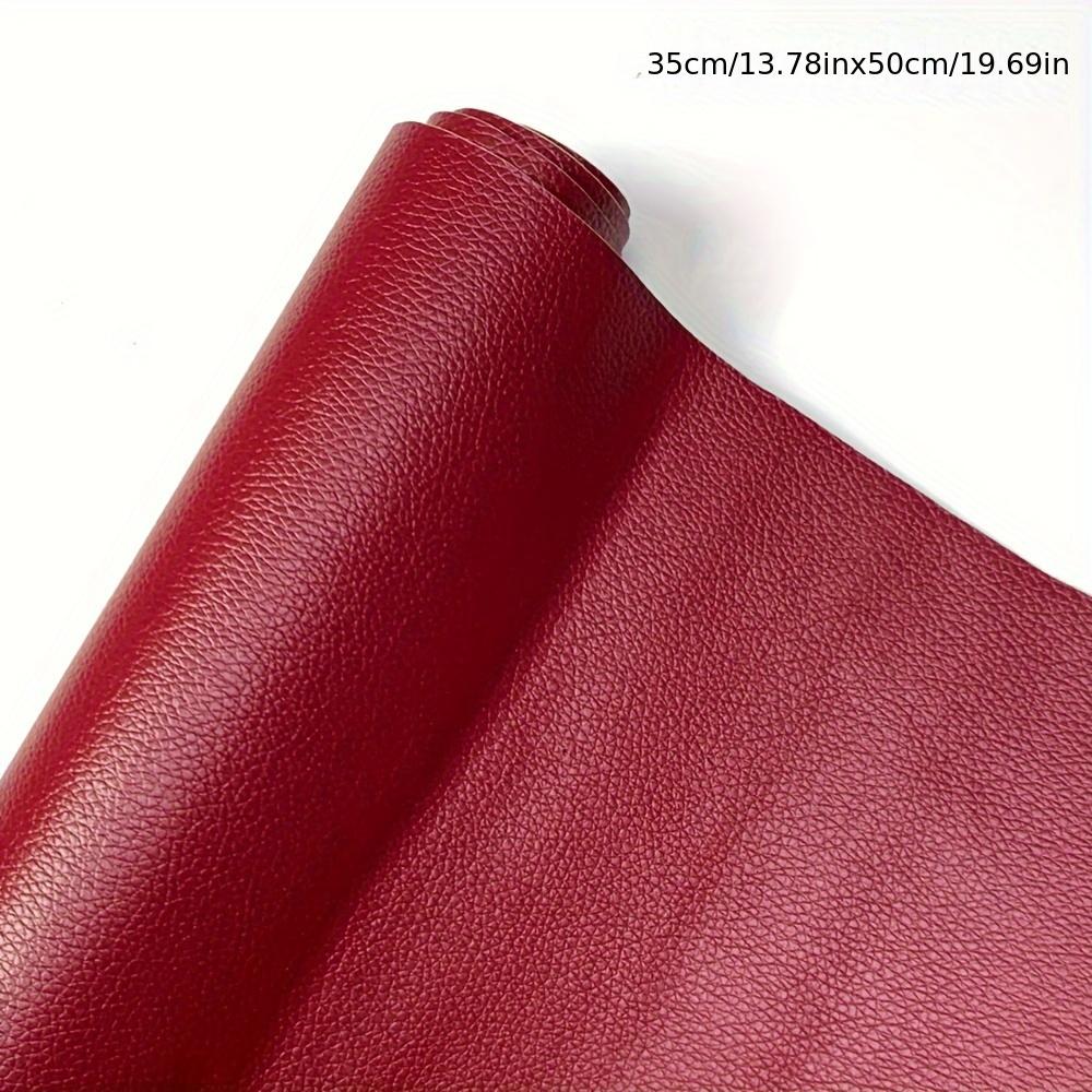 1 Roll Self-Adhesive PU Leather Repair Film, 35*50cm PU Leather Sticker for Car Seat Interior Door, Motorcycle Seat Soft Film, Waterproof