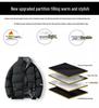 Unisex Winter Double-Sided Camouflage Cotton Jacket, Thickened Stand Collar Korean Style Coat