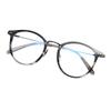 Unisex Korean Style Round Pure Titanium Myopia Glasses Frame – Transparent Optical Frame