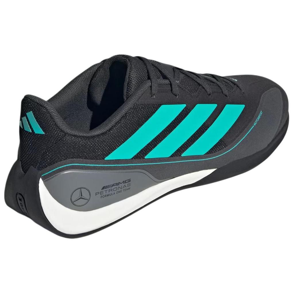 adidas Feroza Base Mercedes-AMG Petronas Formula One Team Unisex Sneakers Core-Black Semi-Mint-Rush Iron-Metallic JQ3273
