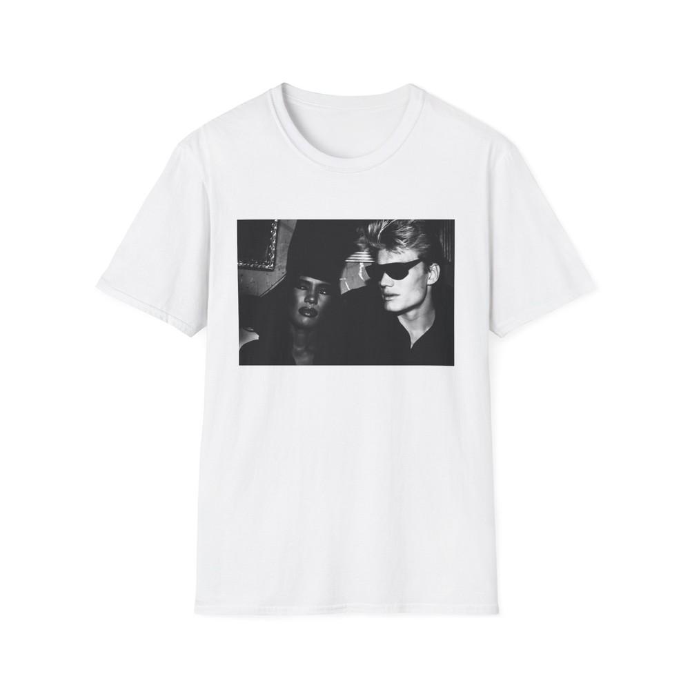 early 80s dolph lundgren and grace jones tshirt Unisex T-Shirt S