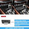 Carbon Fiber Car Accessories Interior Gear Shift Dashboard Window Lift Cover Stickers Trim For BMW F07 5 Series GT 2010-2017