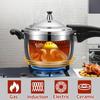 3L/5L Kitchen Pressure Cooker Stainless Steel Fast Cooking Pot Compatible With Gas and Induction Cooker Outdoor Camping Cookware