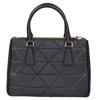 PRADA Excellent condition 68973 Galirea Small Triangle Logo Saffiano 2-Way Shoulder Bag Handbag Black/GDHardwareUsed