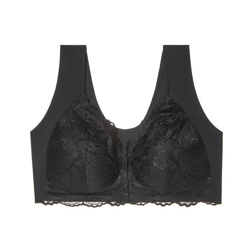 Plus Size Lace Front Buckle Bra – European Fit
