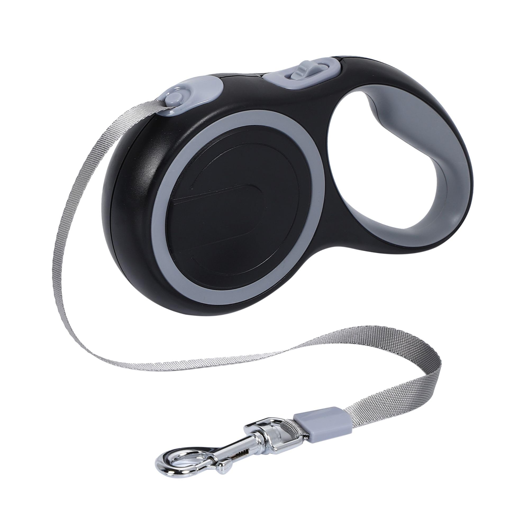 

EZBUG Выдвижной Легкий Поводок для Собак Малых и Средних Пород (Серый) серый