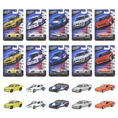 Hot Wheels Oslavná kolekce BMW M Series Vozidlo Hračka Mini Autíčka 10 Autíček Krabička Prodává se Věk 3 a výše Multi - 986N-GRT01
