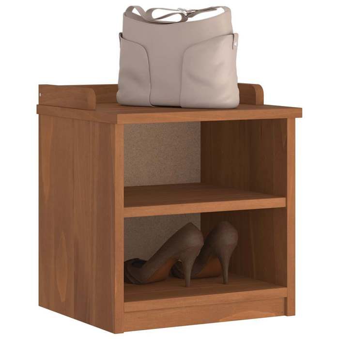 VidaXL Hallway Bench SANDNES 45x40x50 Cm Solid Pine Wood, Bench, Entryway Bench, Shoe Bench, Hallway Bench, 4010442