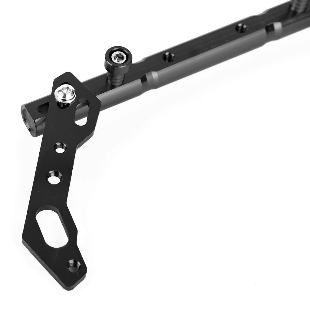 Cross Bar Adjustable Handlebar Balance Lever Universal Black For Motorcycle